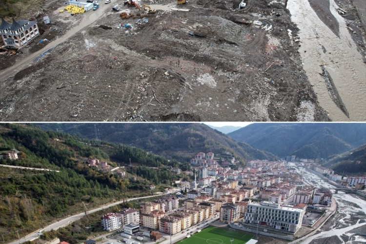 Bozkurt 2,5 yılda yeniden inşa edildi