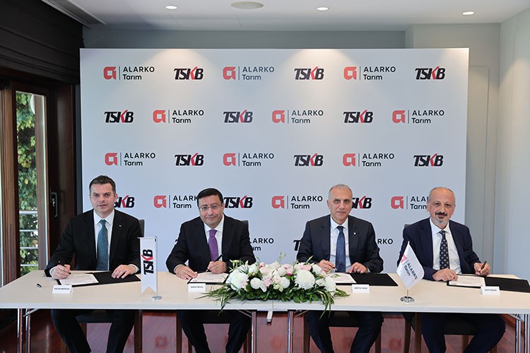 TSKB ve Alarko Tarım 80 Milyon Euroluk Kredi Sözleşmesi İmzaladı