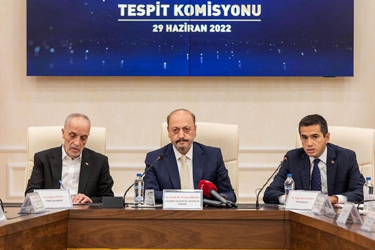 Asgari ücret için ilk adım Perşembe günü