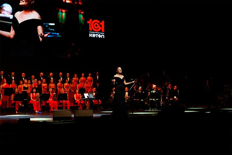Cumhuriyetimizin 101. Yılını Coşkulu Bir Konserle Kutladı