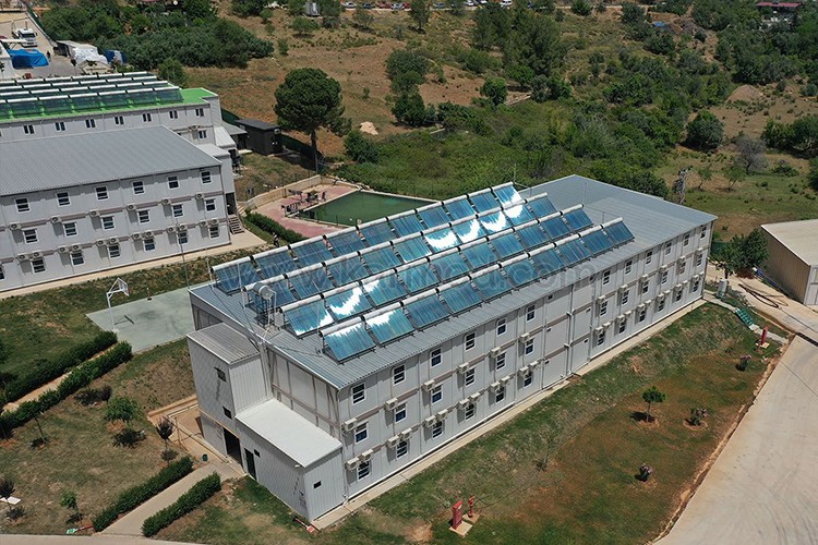 Akkuyu proje sahasına konteyner ofis binası kurdu