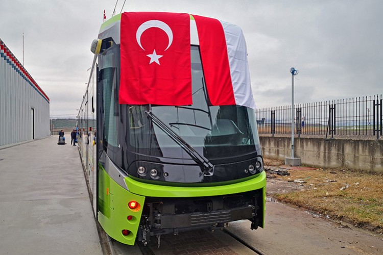 İlk tramvay ihracatı gerçekleşti