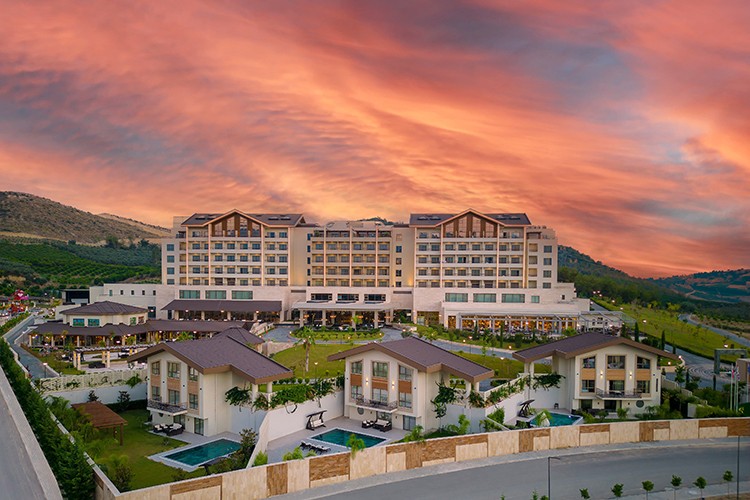 Bayramda termal turizme yoğun ilgi gösterildi