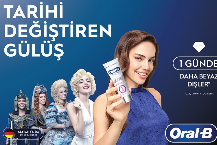 Oral-B'den tarihi değiştiren gülüşler