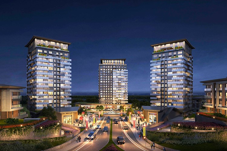 Ulaşım ve alışveriş merkezlerine yakın, yeşil yaşam odaklı proje