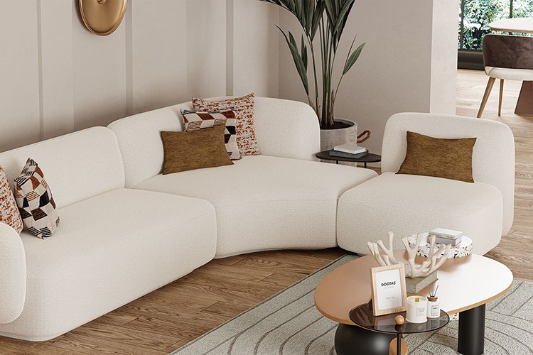 Yaşam alanlarına şık dokunuş