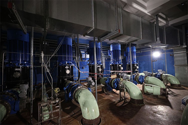 Akkuyu'da pompalama istasyonu devreye alınıyor