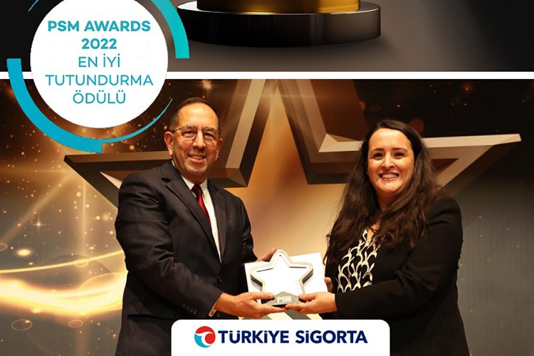 Türkiye Sigorta'ya PSM Awards'tan altın ödül