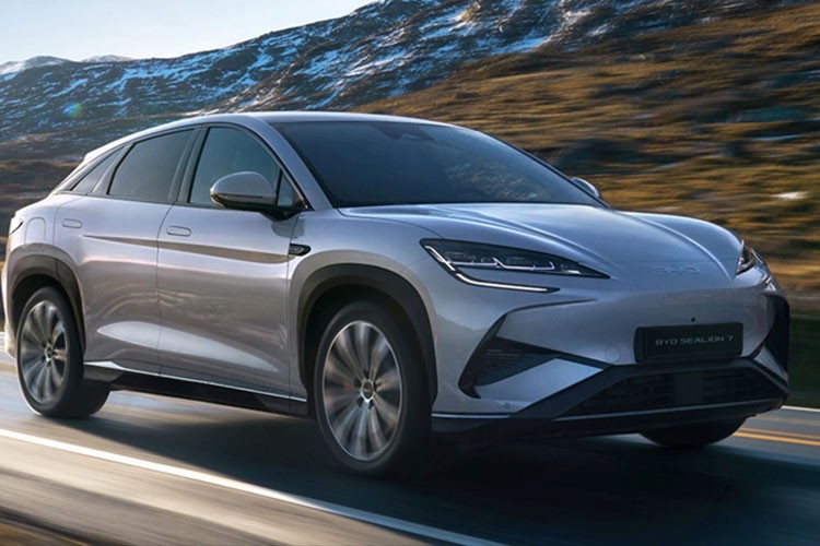 BYD'nin Sportif SUV modeli SEALION 7, EuroNCAP'ten 5 yıldız aldı