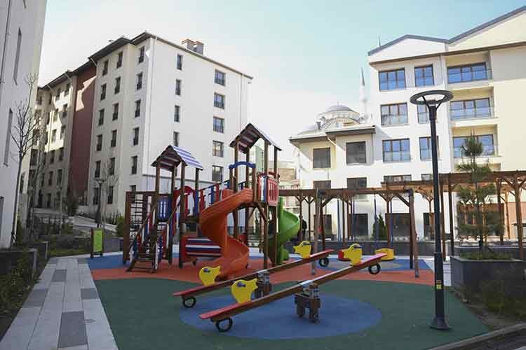 Kentsel dönüşüm projesinde anahtar teslimi başladı