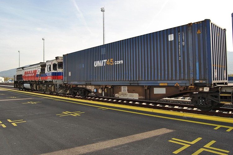 Railport'tan ilk tren çıkışı gerçekleşti