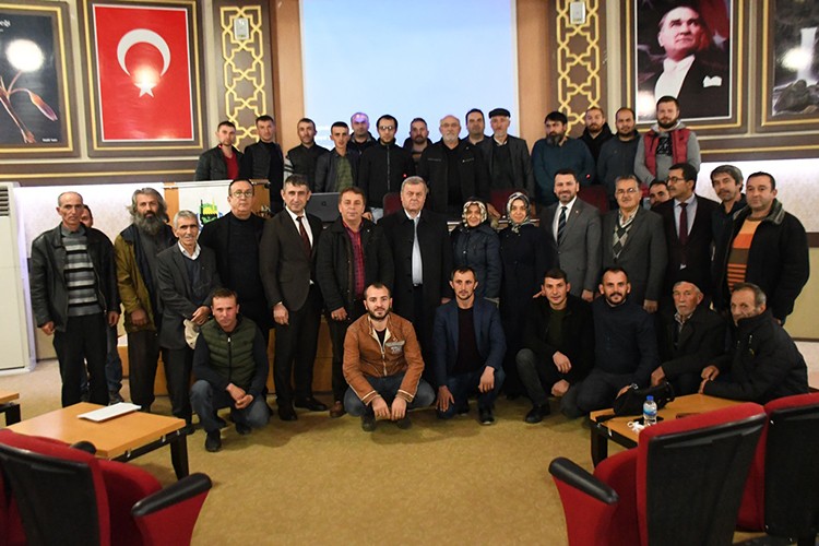 Çiftçi eğitim semineri başladı