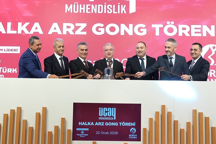 Borsa İstanbul'da gong Üçay Mühendislik için çaldı