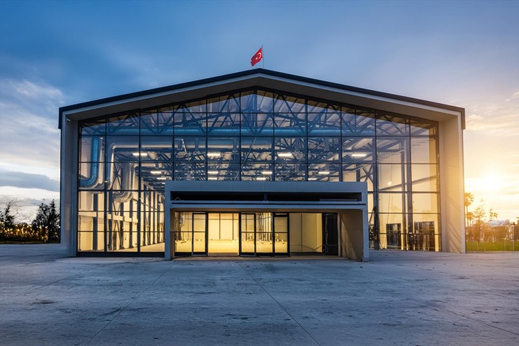 Vekon 75 günde tamamladığı çelik yapıyla etkinlik alanı kurdu