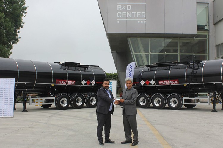 TIRSAN'dan Koyuncu Nakliyat'a 15 bitüm tankeri