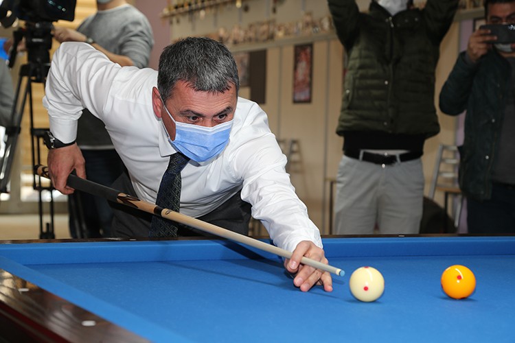 Gölbaşı bilardonun merkezi oluyor