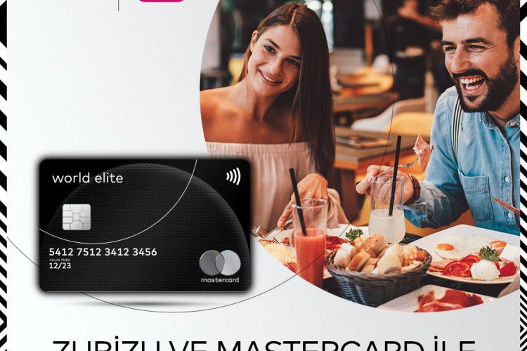 Mastercard ve ZUBİZU ile %20 gastronomi indirimi