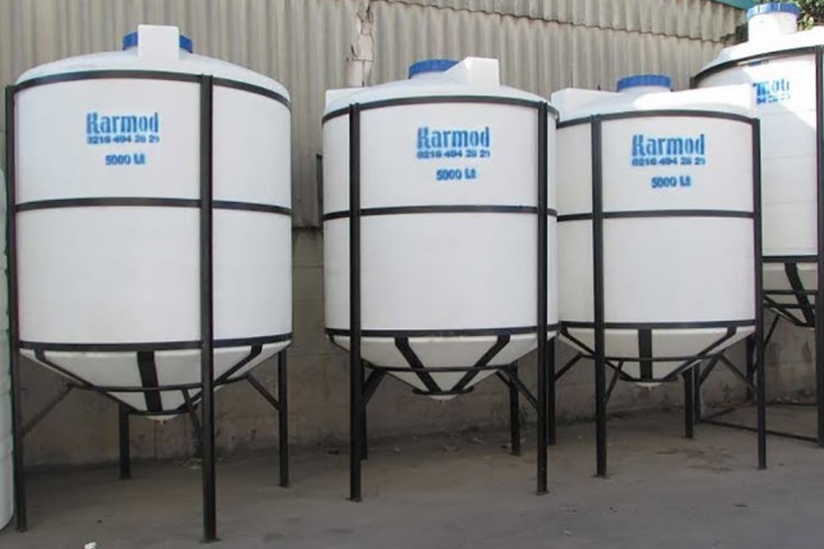 Karmod'dan İsviçre'ye plastik silo depolama tankı ihracatı