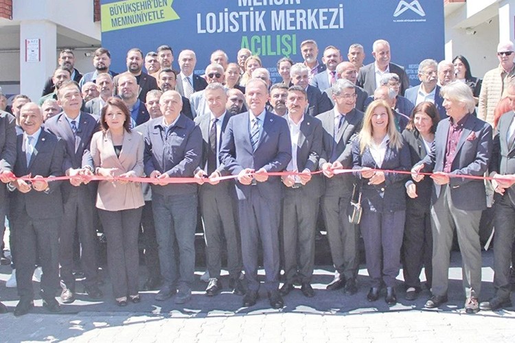 Mersin dev lojistik merkezine kavuştu