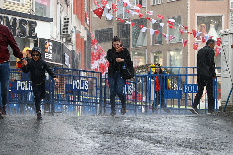 Trakya'da sağanak etkili oldu