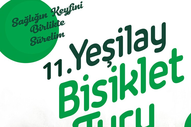 11. Yeşilay Bisiklet Turu 5 Mayıs'ta
