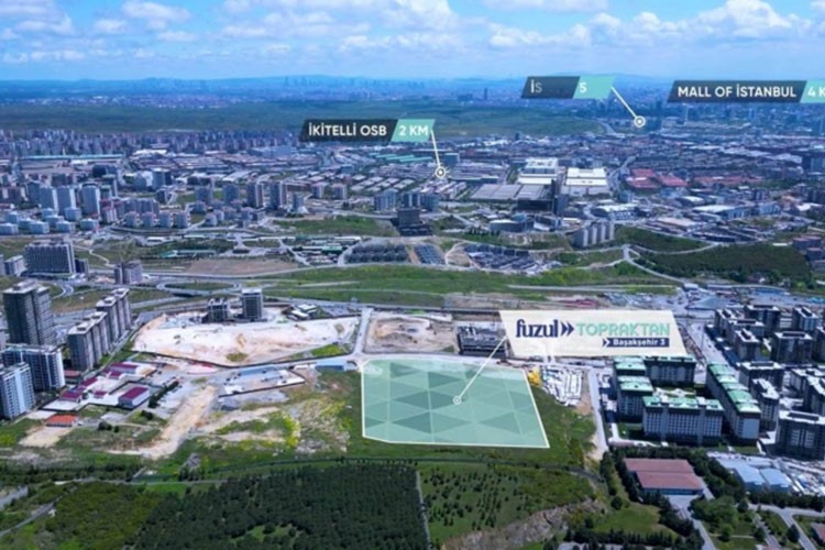 Fuzul Topraktan yeni Başakşehir 3 projesi ile geliyor