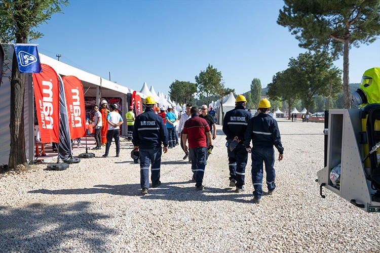3. Maden Kurtarma Yarışması Kütahya'da başladı