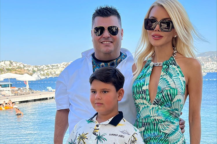 Aras Jr.'un doğumgünü pastası