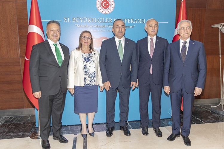 Büyükelçilerle buluşma...