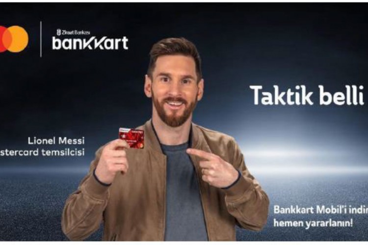 Mastercard'dan Lionel Messi'li Bankkart iş birliği