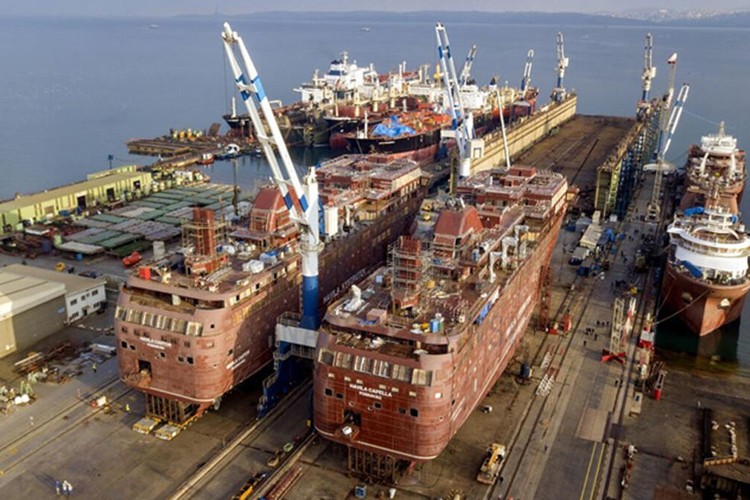 Türkiye'nin gemi üretimi yükseliyor
