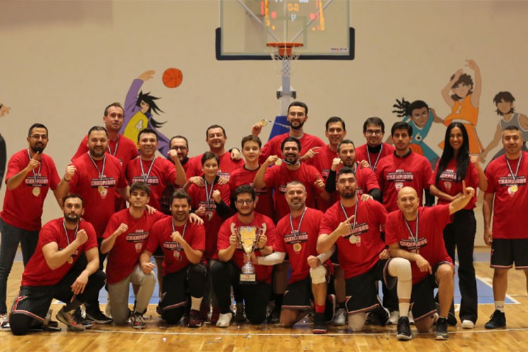Şirketler Turnuvası'nı Yıldız Holding Erkek Basketbol Takımı kazandı
