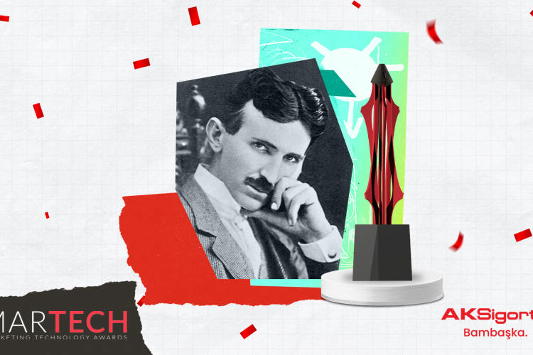 Nikola Tesla ile e-kasko Konuşan Aksigorta'ya Martech Awards'tan Ödül