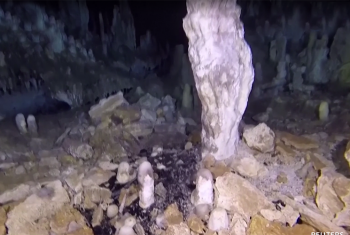 Meksika'daki su altı mağaraları